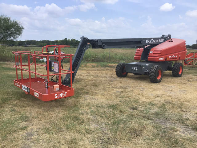 2018 Skyjack SJ45T 4WD Diesel Telescopic Boom Lift