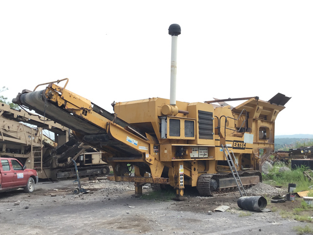 2008 Extec C12 Tracked Mobile Jaw Crusher Plant