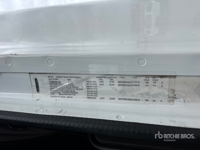 2010 Freightliner Columbia 6x4 Cabeza Tractora Cabina Dormitorio