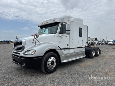 2010 Freightliner Columbia 6x4 T/A Sleeper Truck Tractor