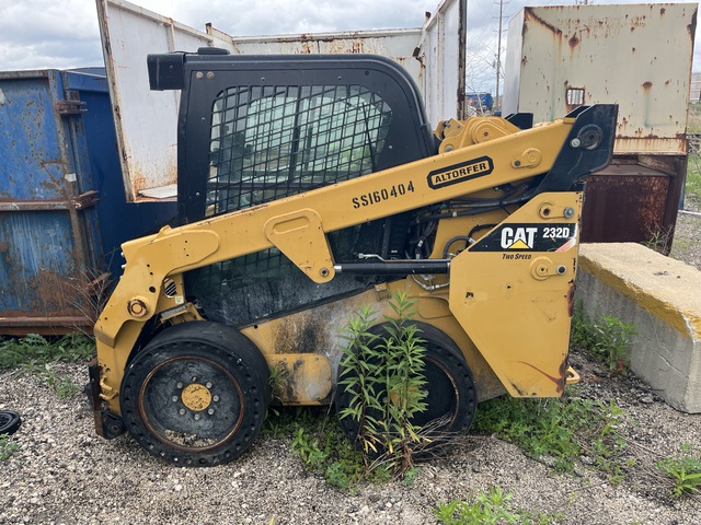 2016 Cat 232D Skid Steer Loader (Inoperable) 2016 Cat 232D Skid Steer Loader (Inoperable)