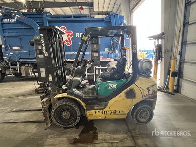 2007 Komatsu FG25T-16 Pneumatic Tire Forklift