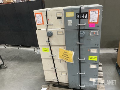 (2) Assorted Filing Cabinet Safes