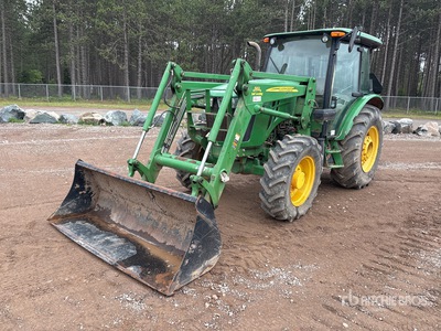 2013 John Deere 5100E 4WD-tractor