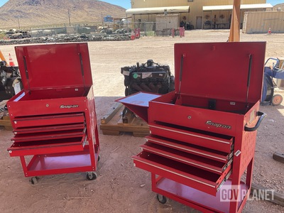 (2) Snap-On Tool Boxes