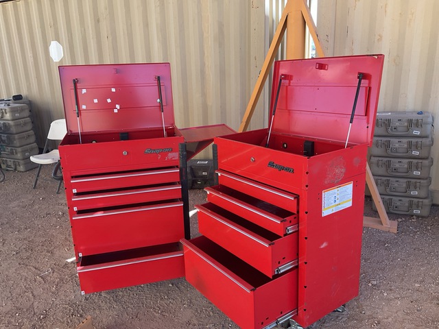 (2) Snap-On Tool Boxes (2) Snap-On Tool Boxes
