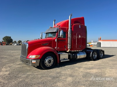 2016 Peterbilt 386 6x4 تراكتور شاحنة كابينة النوم (ثنائية المحور)