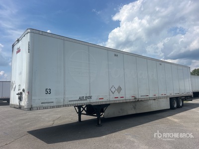 2004 Wabash 53 ft x 102 in T/A Van Trailer