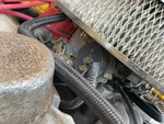 Engine with Fuel Leaks