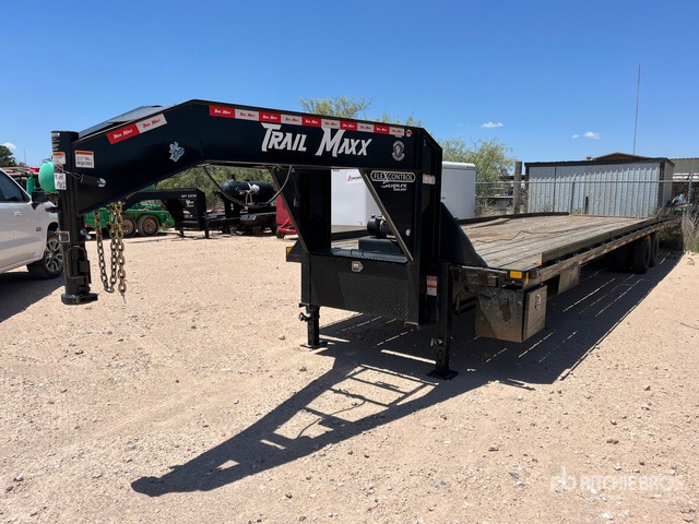 2025 Trail Maxx FT210-40 40 ft T/A Gooseneck Tilt Deck Trailer