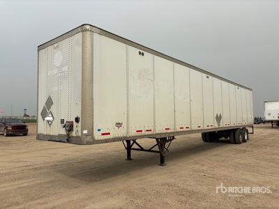 2012 Wabash 53 ft x 102 in T/A Remolque de furgoneta
