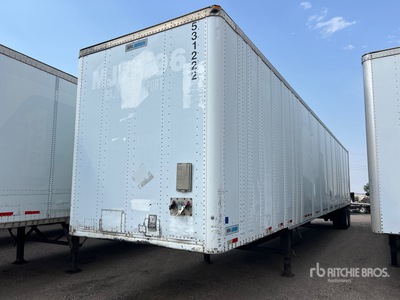 2001 Monon 53 ft x 102 in T/A Remorque fourgon