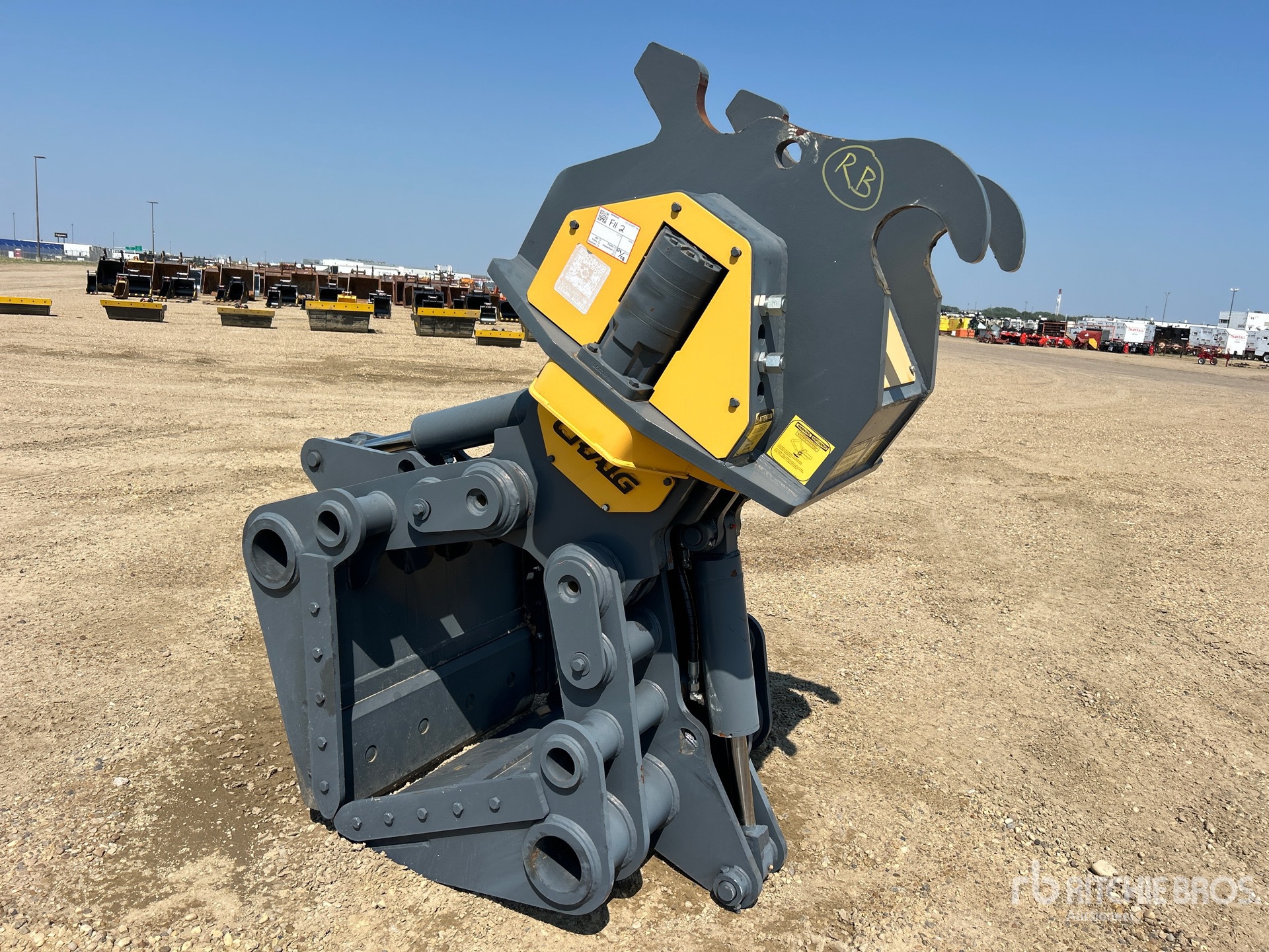 2023 Craig Multi 36 in Q/C Rotating Excavator Grapple - Fits EX200