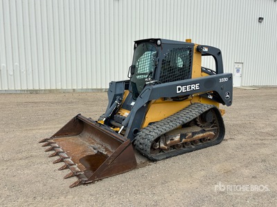 2011 John Deere 333D Two-Speed Compact Track Loader