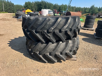 Quantity of (2) Titan 710/70R38 Tires
