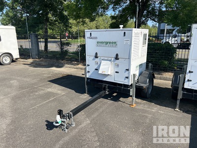 2023 Evergreen 25LPG 25 kW Mobile Generator Set