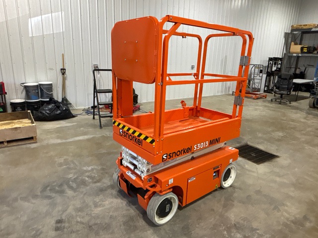 2024 Snorkel S3013M Electric Scissor Lift (Unused)