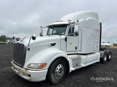 2012 Peterbilt 386 6x4 T/A Sleeper Truck Tractor