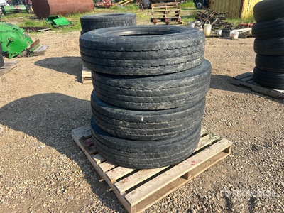 Quantity of (4) General 11R24.5 Tyres