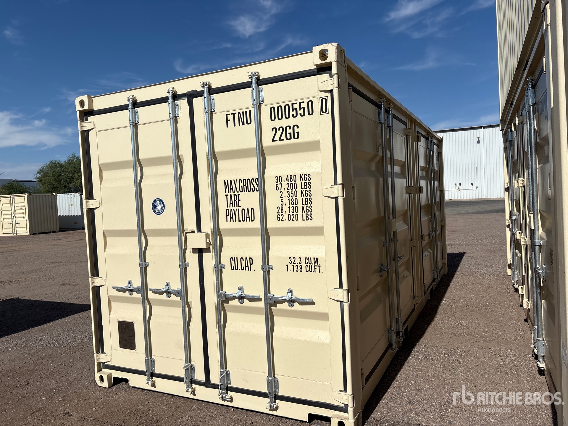 2026 20 ft Standard Multi-Door Storage Container