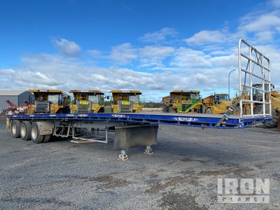 2021 Jamieson 13.5 m Tri/A Flatbed Trailer