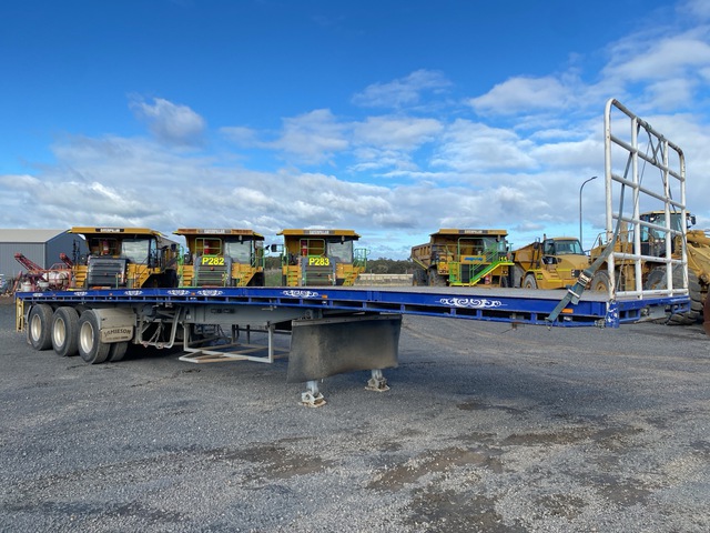 2021 Jamieson 13.5 m Tri/A Flatbed Trailer