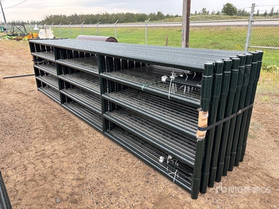 Quantity of (16) 2026 BYT MRG160 16 ft x 4 ft Magnum Ranch Cancello per recinto bestiame (Unused)