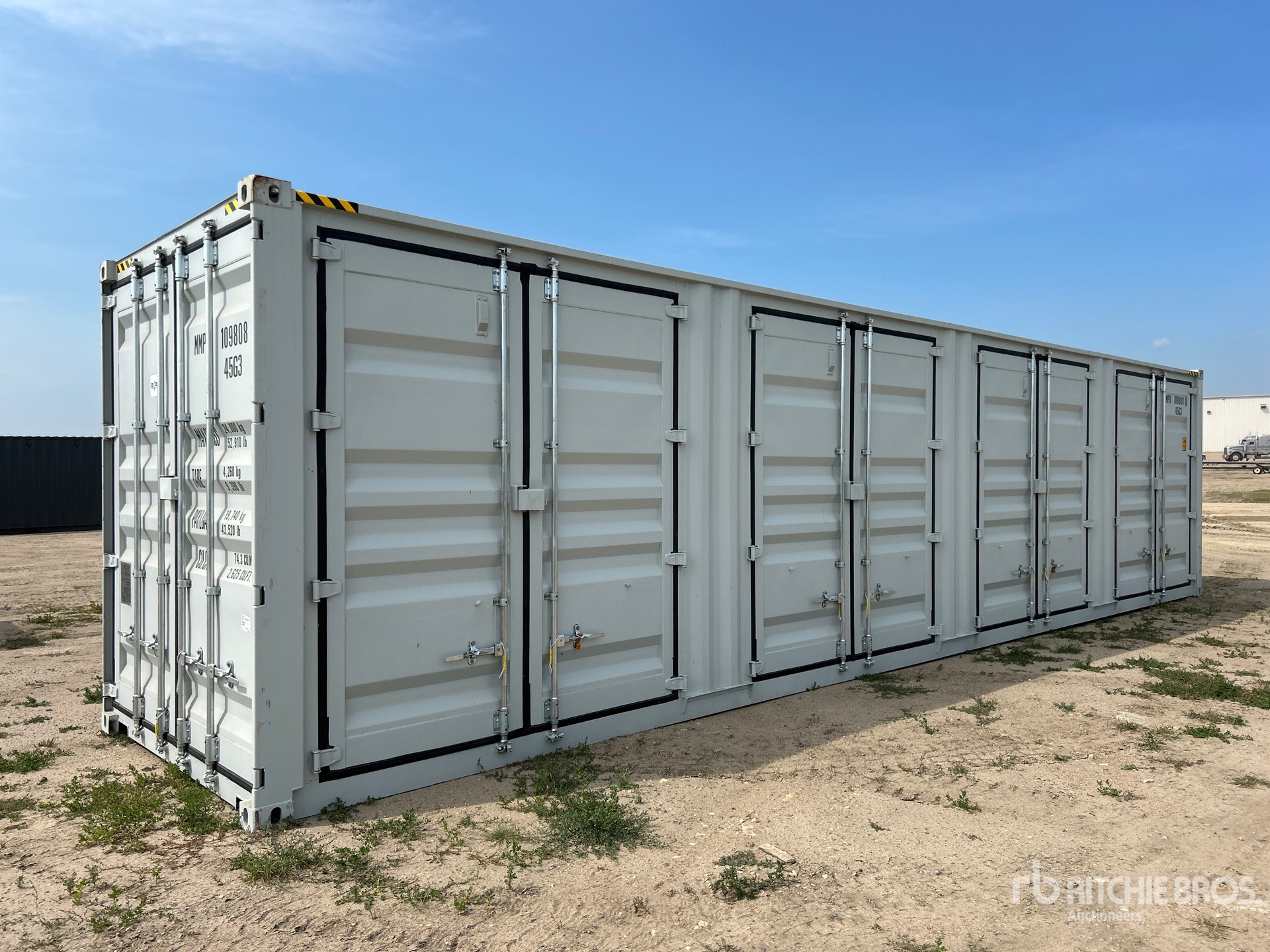 2025 40 ft High Cube Multi-Door Storage Container