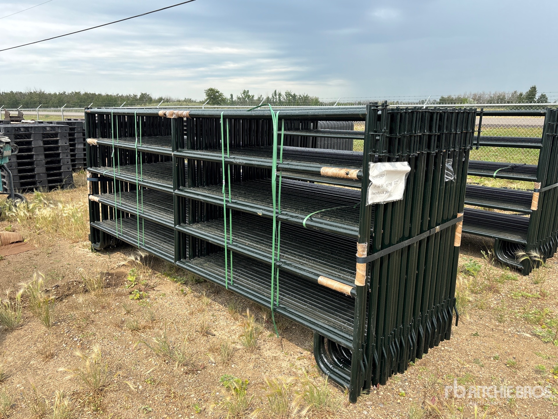 Quantity of (24) 2026 BYT RP120 12 ft x 5 ft Ranch Livestock Panel (Unused)