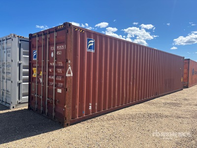 2012 40 ft High Cube Storage Container