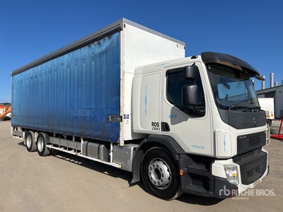 2019 Volvo FE Series 6x2 Ciężarówki - firanka