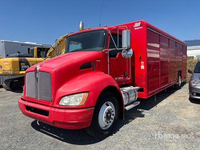 2009 Kenworth T370 4x2 10 Bay Beverage Truck