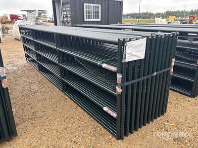 Quantity of (24) 2026 BYT RG16 16 ft Ranch Livestock Gate (Unused)