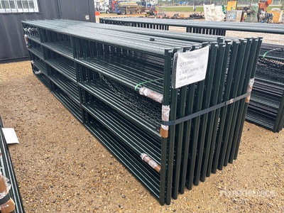 Quantity of (24) 2026 BYT RG16 16 ft Ranch Livestock Gate (Unused)