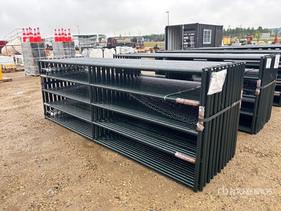 Quantity of (24) 2026 BYT RG12 12 ft Ranch Livestock Gate (Unused)