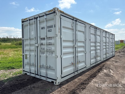 2025 40 ft High Cube Multi-Door Storage Container