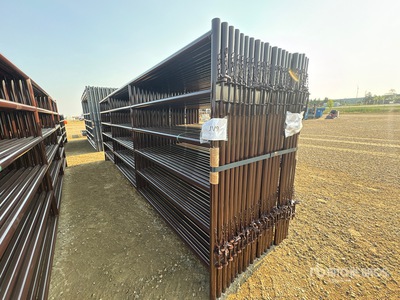 Quantity of (21) 2025 BYT HDALYPNL16 16 ft Alley شبكات سلكية لإبقاء الحيوانات (Unused)