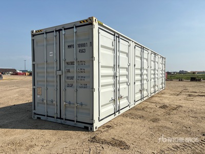 2025 40 ft High Cube Multi-Door Storage Container