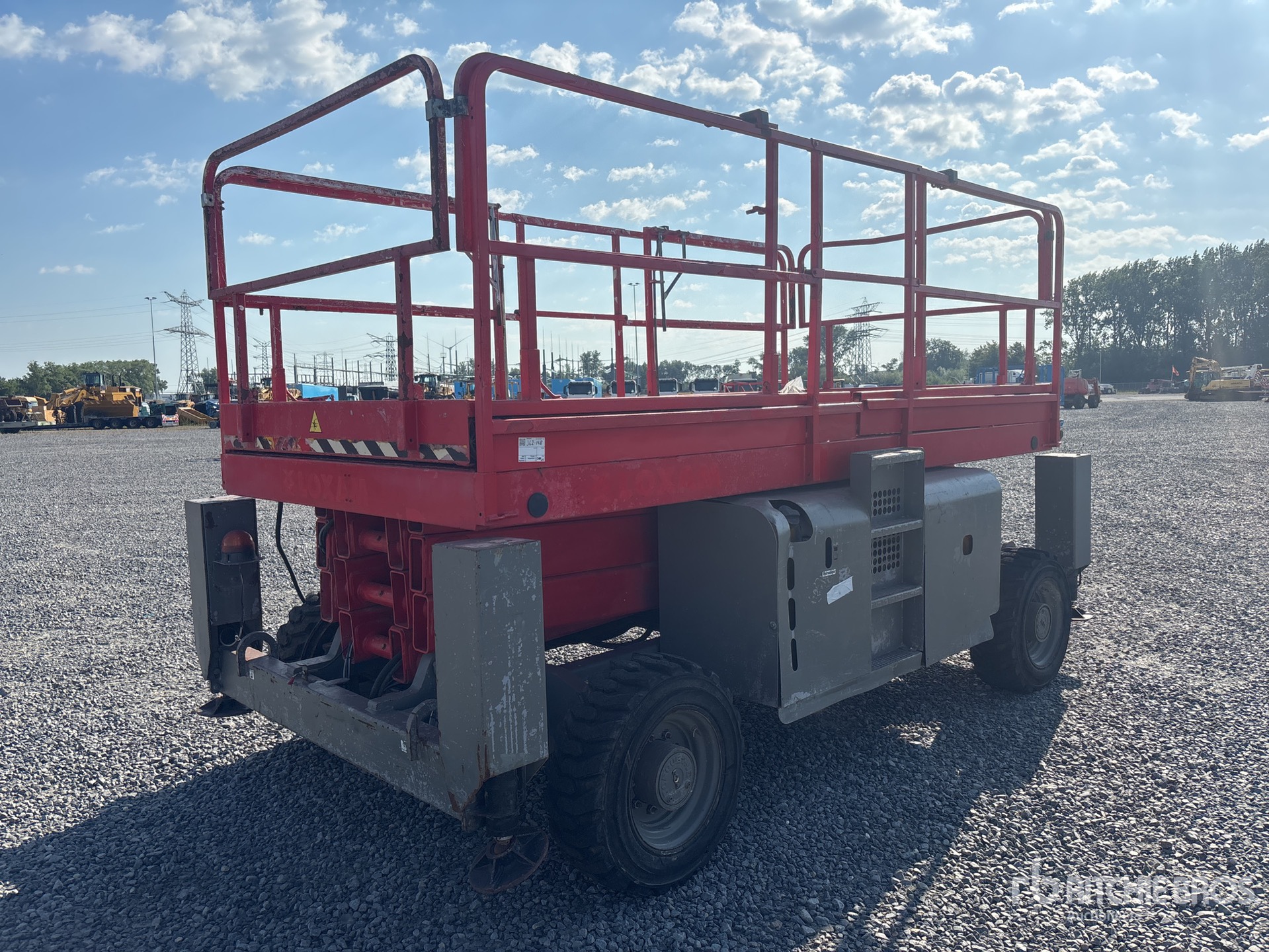 2014 Haulotte H12SDX 4x4 Diesel Scissor Lift