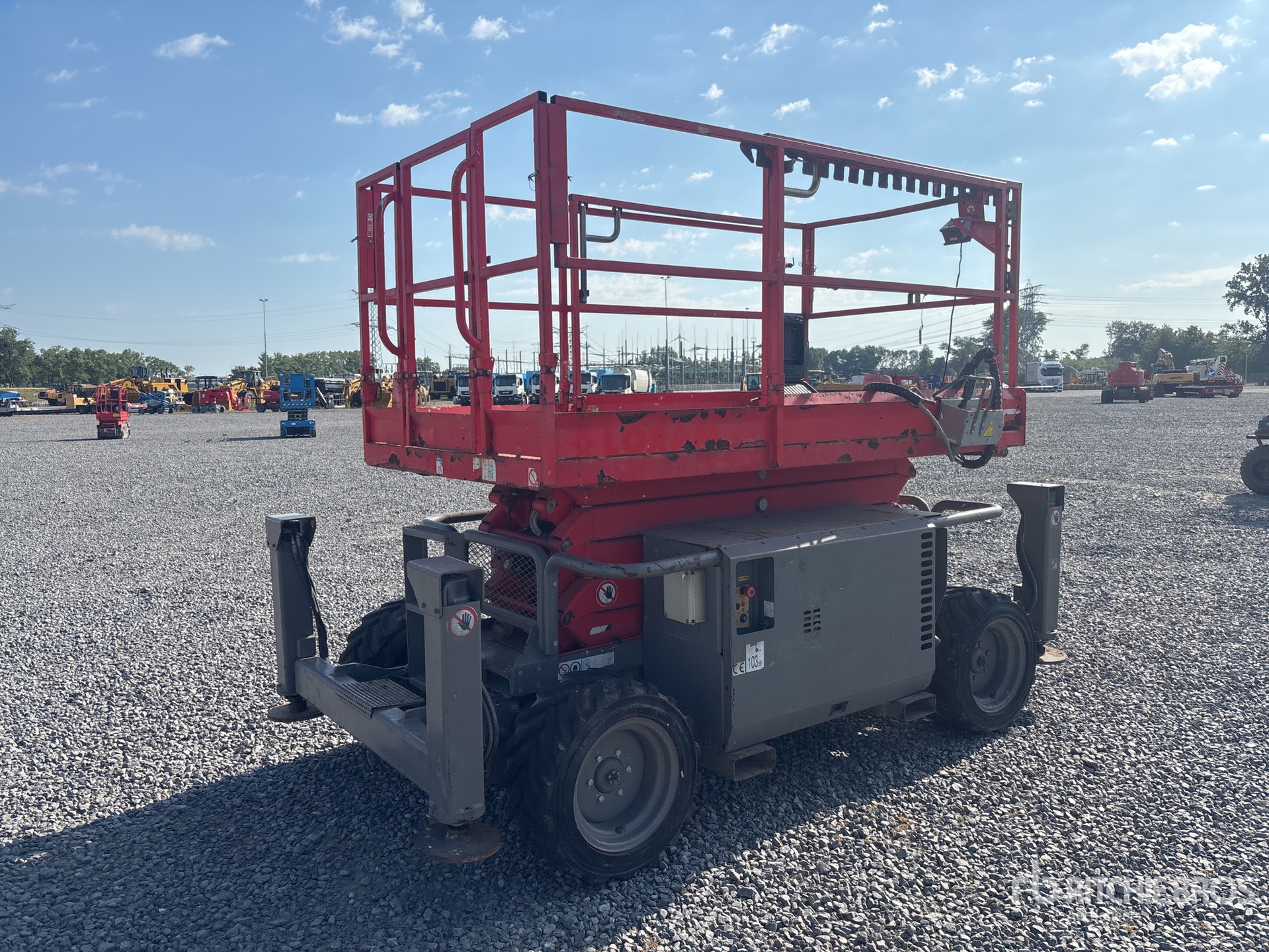 2018 Skyjack SJ6832 RT Diesel Scissor Lift (Inoperable)