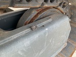 Train de roulement with Roue folle gauche