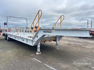 1977 Brentwood 8.2 m Bogie/A Geräteanhänger