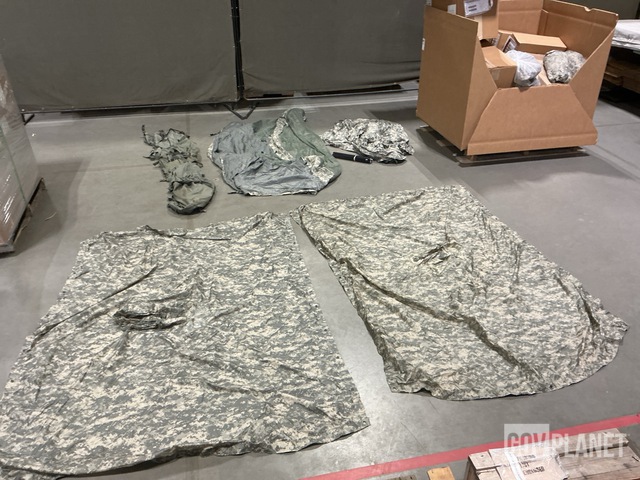(50) Stuff Sacks, (8) Wet Weather Ponchos & Assorted Items