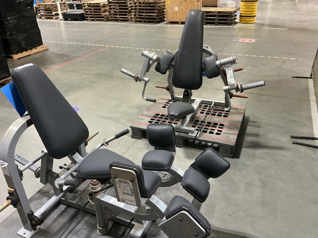 (1) Hammerstrength Seated Leg Curl & (1) Hammer Strength Lateral Raise Machines