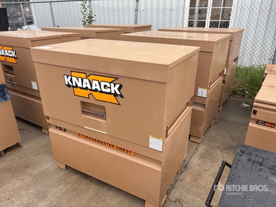 Quantity of (3) Knaack Boîte de chantier