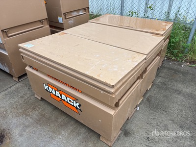 Quantity of (3) Knaak Boîte de chantier