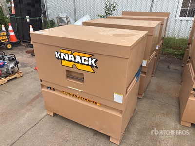 Quantity of (4) Knaack Boîte de chantier