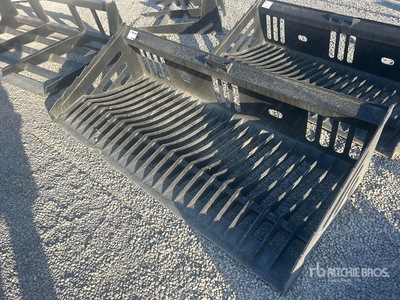 All-Star 80 in Rock Skid Steer Bucket (Unused)