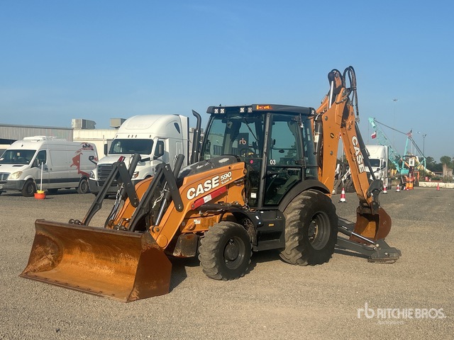 2022 Case 590SN 4x4 Backhoe Loader