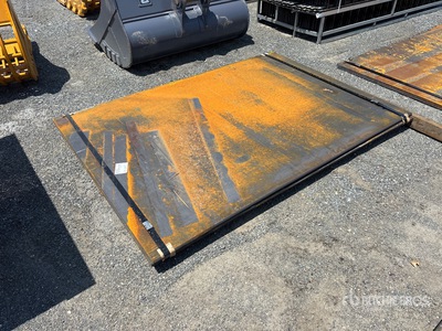 2025 Kit Containers STEEL 60 in x 88 in (1 in Thick) Płyty stalowe